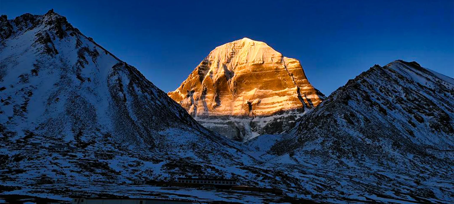 Mount Kailash and Mansarovar Lake